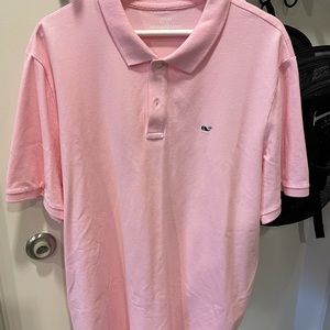 Vineyard Vines Men’s Pink Polo